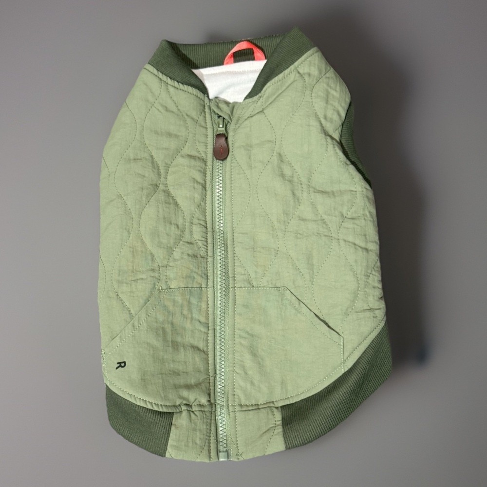 Green Medium Dog Winter Coat Warm Windproof  Unbranded